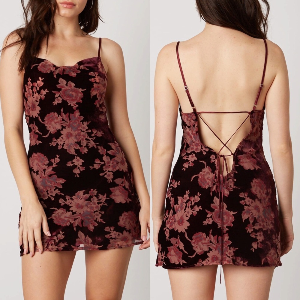 Petite Floral Mini Dress